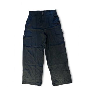 Banana Republic Tencel Lyocell Cargo Pants Black 12